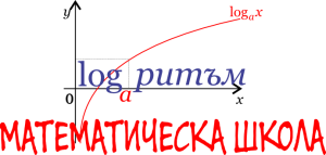 Лого: Математическа школа „Логаритъм“
