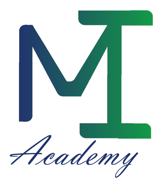 Лого: МИ Академи (MI Academy)